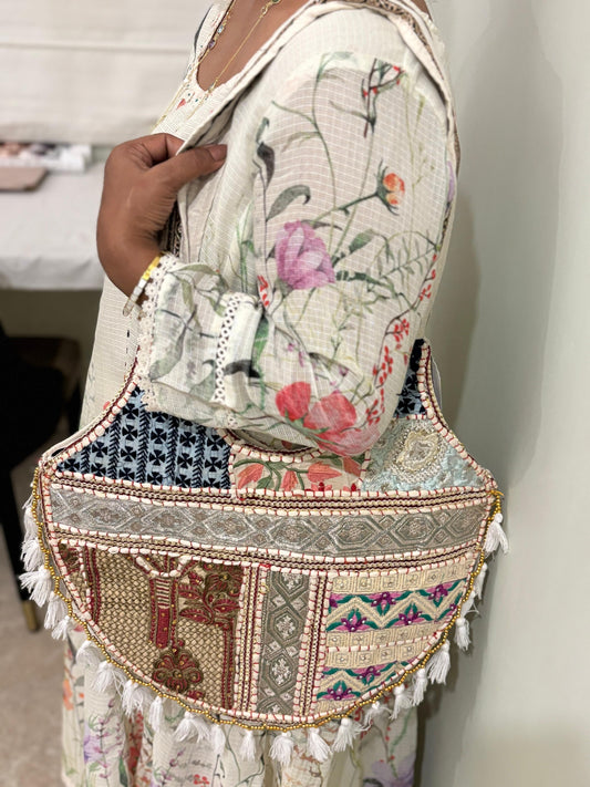 Boho Taseel Tote Bag